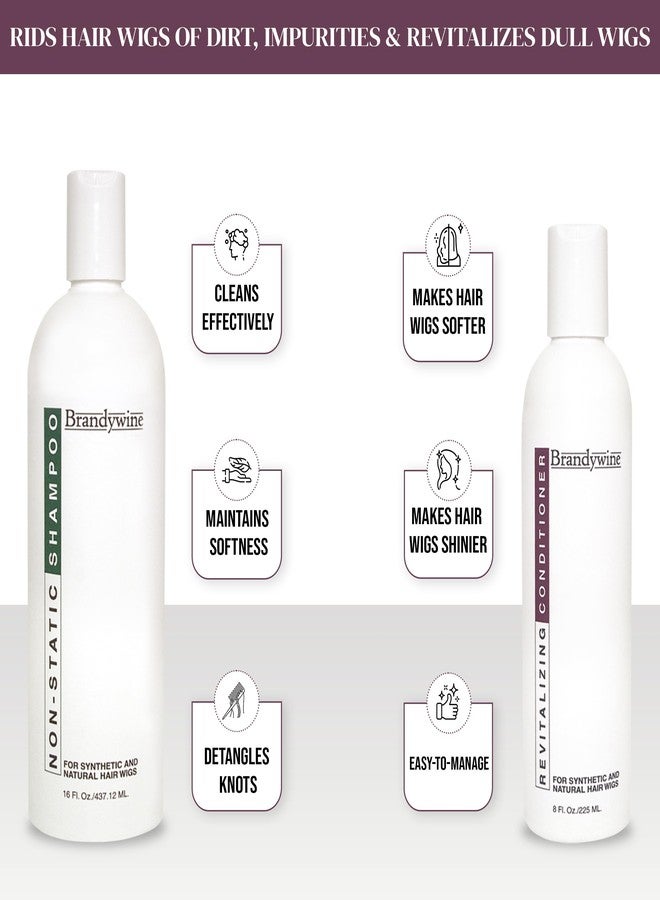 Brandywine Natural & Synthetic Hair Kit, Shampoo and Conditioner Set, Value Pack Hair Care - Image 4